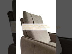 Single Push Back Recliner Chairs Great Comfortable fabric  Living Room Sofa Style Modular With Cheapest Price