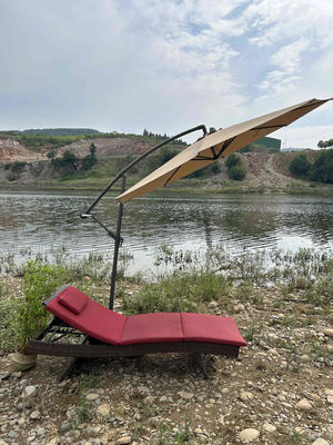 Shade Cantilever Outdoor Garden Parasol Patio Umbrellas Lounge Chair 11 Foot 12 Foot 13 Foot