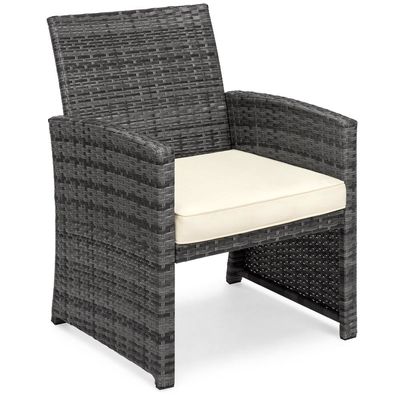 Waterproof Weather Resistant Aluminum Frame Modern Brown PE Rattan Woven Sofa Chair Coffee Table Sets