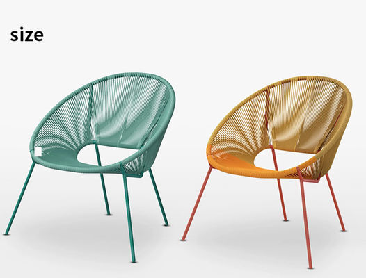 Appealing Design PE Rattan Woven Coffee Table Chair Hot Sale Best Design Colorful Furniture Set Tempered Glass Tabletop