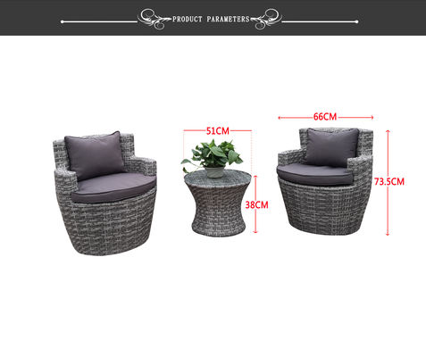 Outdoor Vase Folding Design Outdoor Dining Table And Chairs PE Rattan Best Design Colorful Indoor Furniture Set