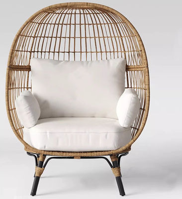 ODM OEM Hanging Patio Swing Chair Outdoor Indoor Garden PE Rattan Swing Chair