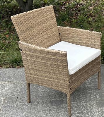 UV Resistant Rattan Sofa Waterproof Design Indoor Outdoor Sofa Table Chair Dining Desk Ottoman Furniture Set