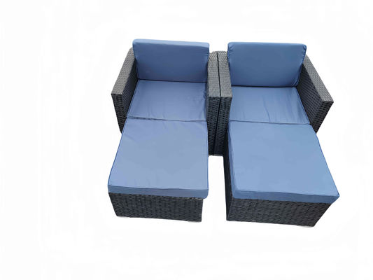 Modern Free combination  Rattan Sofa Settee Table Chairs Sets UV And Waterproof For Outdoor Indoor Relaxation Furniture