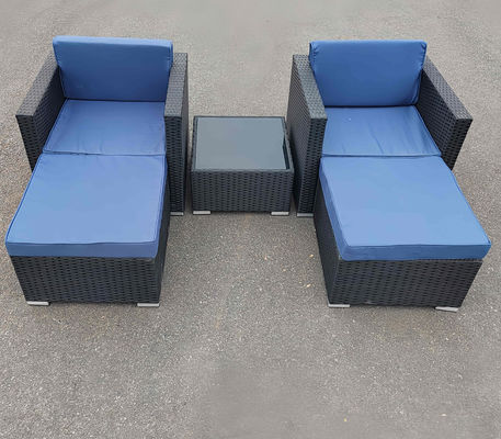 Modern Free combination  Rattan Sofa Settee Table Chairs Sets UV And Waterproof For Outdoor Indoor Relaxation Furniture