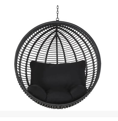 Hanging Glider Outdoor Garden PE Rattan Swing Chair Hanging House Hotel
