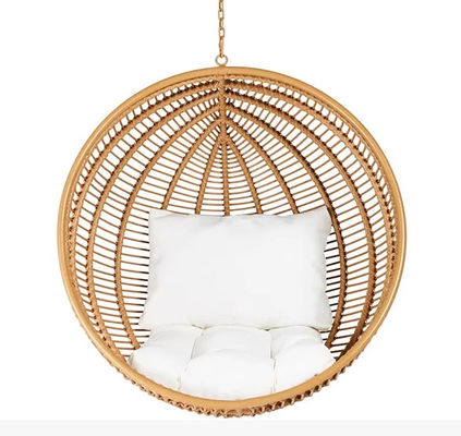 Hanging Glider Outdoor Garden PE Rattan Swing Chair Hanging House Hotel