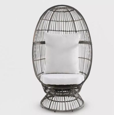 Egg Round Patio Outdoor Indoor Garden PE Rattan Swing Chair Hotel Garden