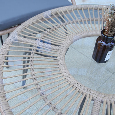 Pe Rattan Furniture Dining Tables And Chairs Craftsmanship Woven Coffee Table Chair Sofa
