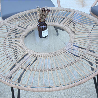 Pe Rattan Furniture Dining Tables And Chairs Craftsmanship Woven Coffee Table Chair Sofa