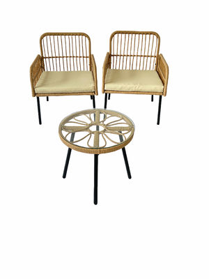 Woven Cool Rattan Garden Table Chairs Elegant Coffee Sofa Outdoor Furniture