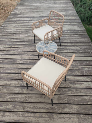 Woven Cool Rattan Garden Table Chairs Elegant Coffee Sofa Outdoor Furniture