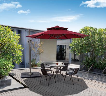 SunShade Cantilever Outdoor Garden Parasol Sun Protection Patio Lounge Chair Furniture Umbrellas