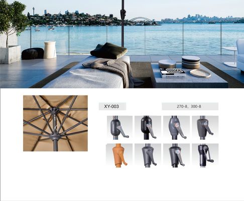 Large Backyard Umbrella Outdoor Garden Parasol Sun Protection Patio Outdoor Furniture Umbrellas