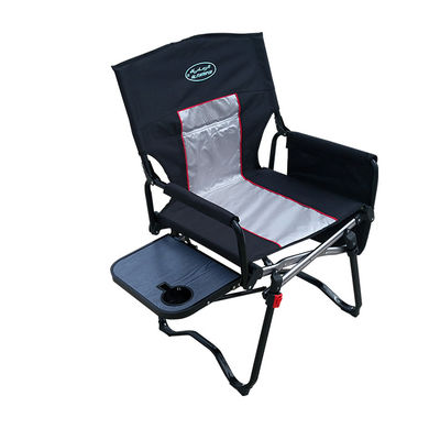 Adjustable Outdoor Folding Camping Chairs Lounge Headrest Cup Holders Cargo
