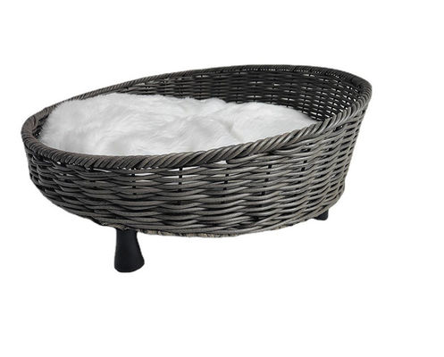 Morden Style Artificial Rattan Pet Furniture Fashion Indoor Pet Bed Dog Bed House Waterproof