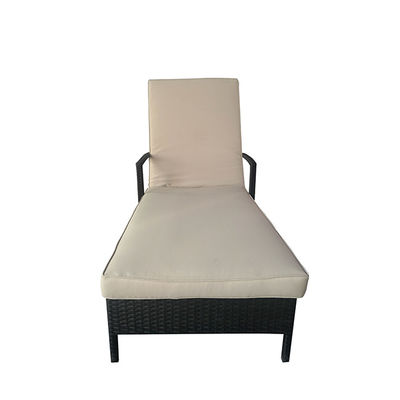 Rattan Wicker Adjustable Recliner Lounge Chair Chaise Patio Backyard Poolside Sunbed Garden