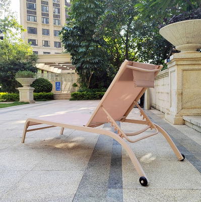 LC1012 Rattan Beach Lounge Chair Outdoor Leisure Holiday Sunblock Daybed Hotel