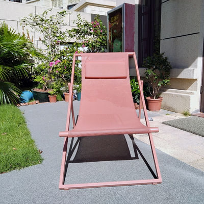 Outdoor Folding Camping Lounge Chair Portable Foldable Wooden Beach Adjustable