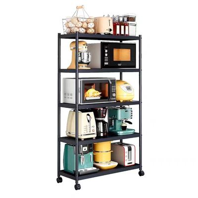 4 Layers Heavy Duty Metal Storage Racks For Garage Warehouse Storage Removed