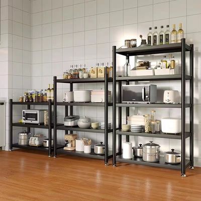 4 Layers Heavy Duty Metal Storage Racks For Garage Warehouse Storage Removed