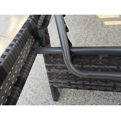 LC1008 Hotel Rattan Style Outdoor Wicker Sun Loungers Pool Outdoor