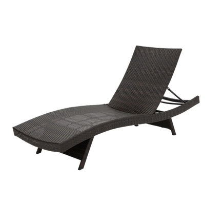 LC1008 Hotel Rattan Style Outdoor Wicker Sun Loungers Pool Outdoor