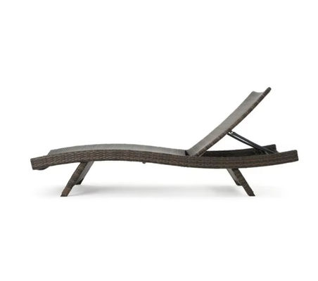 LC1008 Hotel Rattan Style Outdoor Wicker Sun Loungers Pool Outdoor