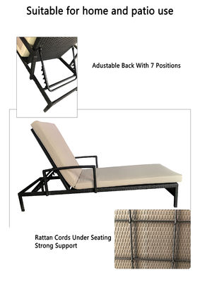 Modern Hotel Outdoor Swimming Poolside Daybed Sun Bed Outdoor Lounger