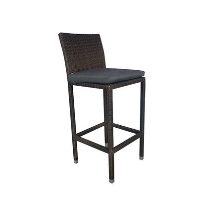 Classic outdoor bar balcony table and chair combination garden rain-proof rattan leisure bistro high table and bar stool