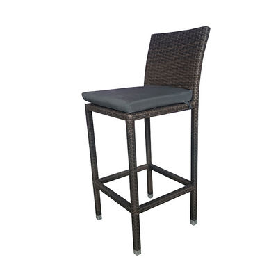 Classic outdoor bar balcony table and chair combination garden rain-proof rattan leisure bistro high table and bar stool