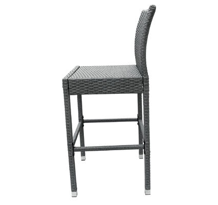 Vintage High Wooden Black Metal Bar Stool Set Of 4 Chair School Gym Workshop Home Bar