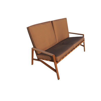 Attractive Design Modern Sofa Set Furniture Luxury Teak Wood Outdoor Patio Garden Sofa Set With Cushion Furniture Set