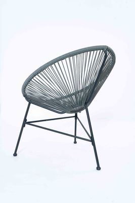 Patio Outdoor Wicker Bistro Table And Chairs Dining Colorful Rattan Acapulco Chair Wicker Sun