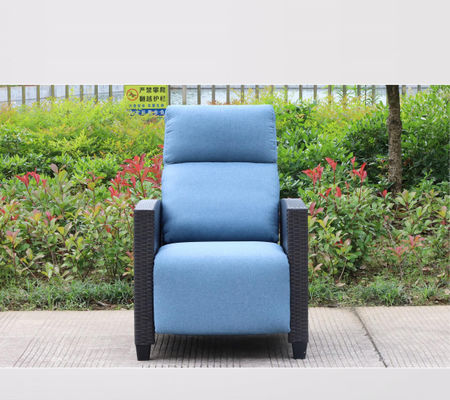 CE BSCI Home Rattan Furniture Modern Office Sofa Mid Century Recliner