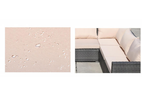 Rattan Sofa And Coffee Table Set Restaurant Chair Outdoor Table Store Cushion 6cm