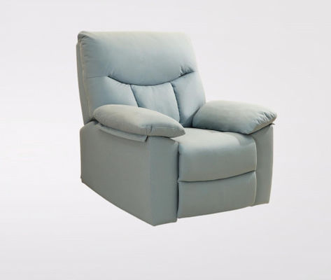 Tech Fabric Living Room Furniture Recliner Power Leather Recliner Sofa Set Grey