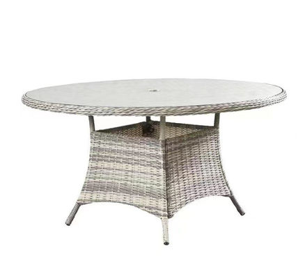 Patio Wicker Rattan Outdoor Dining Table  Park Balcony Courtyard Patio Sofa