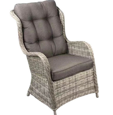 2 Seater Rattan Balcony Sofa 2 Chairs 2 Footrest 1 Table Pe Wicker Bistro Set