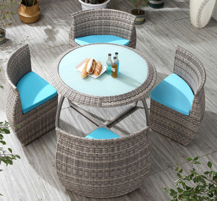 Dining Outdoor Rattan Bistro Table Set Relax Stylishly Comfortably Garden Bistro DL