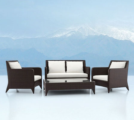 Waterproof Chairs Outdoor Rattan Indoor Sofa Set Garden Patio Lounge