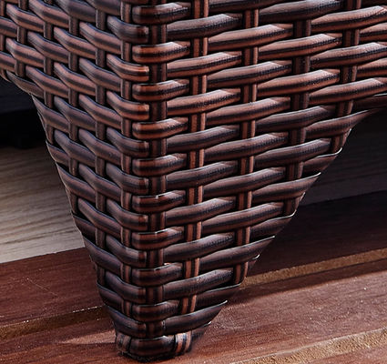 Single Rattan Garden Sofa Chair Waterproof Nordic Modern Terrace Combination