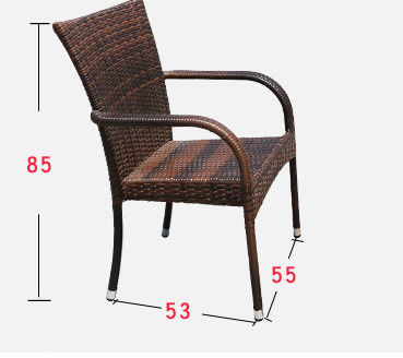 4 Seater Rattan Round Dining Table And Chair Set Outdoor Furniture Rattan Dining Table Set