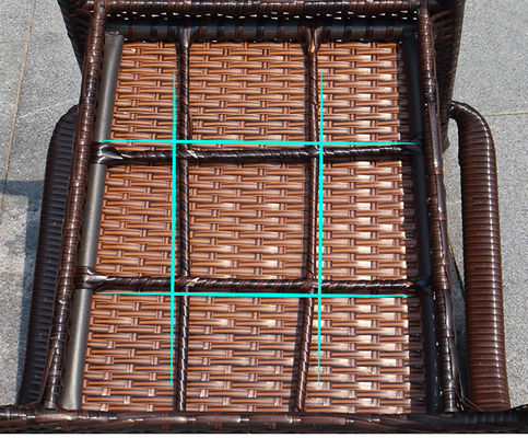 Grey Square Outdoor Wicker Dining Table Rattan Chair Outdoor Furniture Rattan