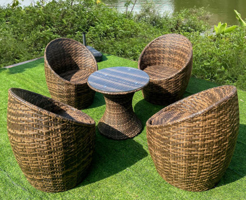 Environmental Protection Outdoor Furniture Set Chairs Table Dining Rattan Set