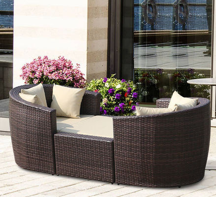 Outdoor Rattan Sofa Set Wicker Furniture Mirror Outdoor Sofa  980x600x410mm