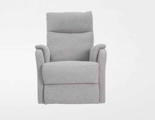 Fine Linen Lumbar Heating Massage Manual Recliner Seat Sofa Wall Hugger 3 Seater