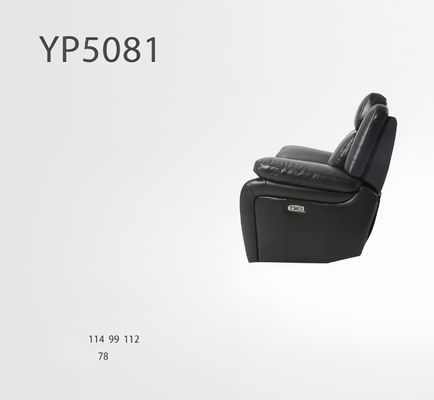 Single Seater American Style Sofas Reclinable Reclyner Electric Massage Leather Sofa
