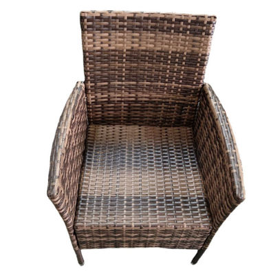 5 Pieces Outdoor Patio Wicker Dining Set Rattan Detachable Stylish Comfortable