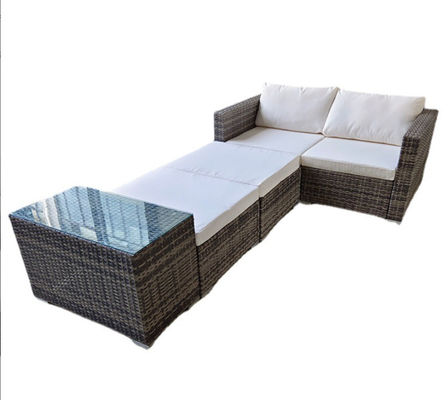 7pc Rattan Wicker Sofa Set Table Patio Outdoor Corner Rattan Antique Sofa Set